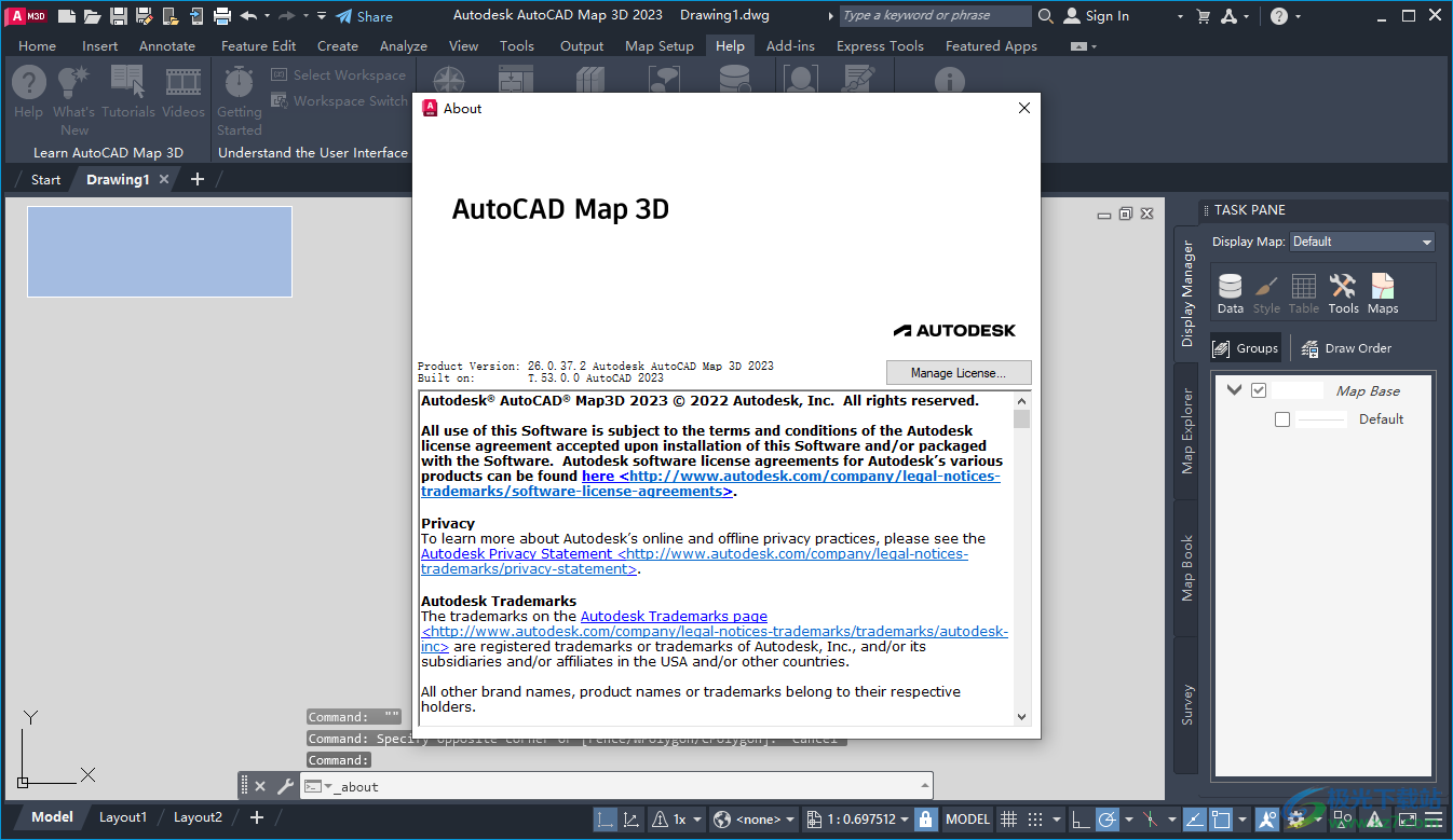 autocad map 3d 2023破解版