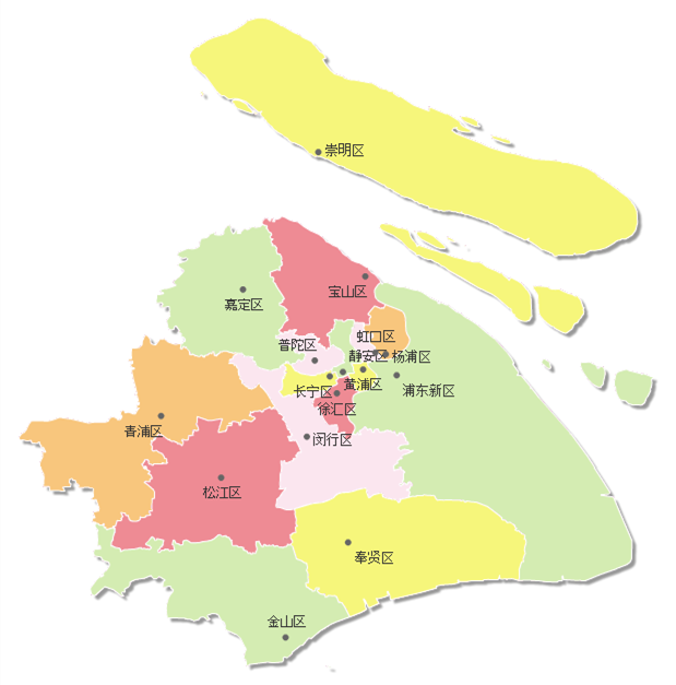 上海市行政区划图高清版介绍: