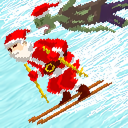 圣诞老人和僵尸的滑雪大战手游 v1.0 安卓版