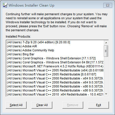 windows installer clean up win10官方版