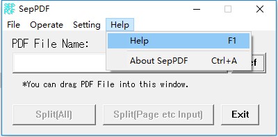seppdf(pdf分割軟件)v3.1.4.0 最新版(1)