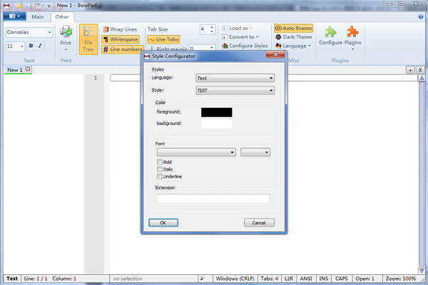 BowPad文本编辑器(4)