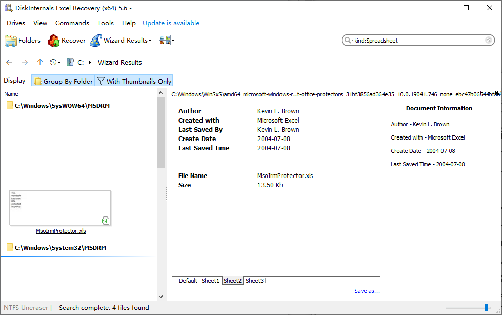 DiskInternals Excel Recovery(Excel文件恢复工具)(1)