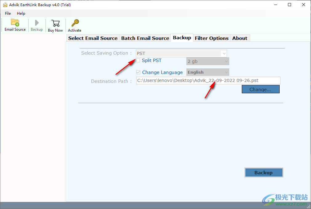 Advik Earthlink Backup(邮件备份软件)