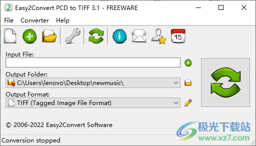 Easy2Convert PCD to TIFF(PCD到TIFF转换器)