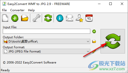 Easy2Convert WMF to JPG(WMF图片格式转换器)