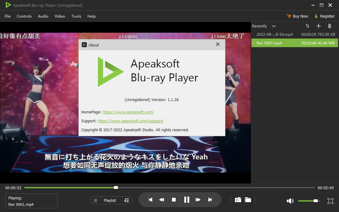 Apeaksoft Blu-ray Player(蓝光DVD播放器)(1)