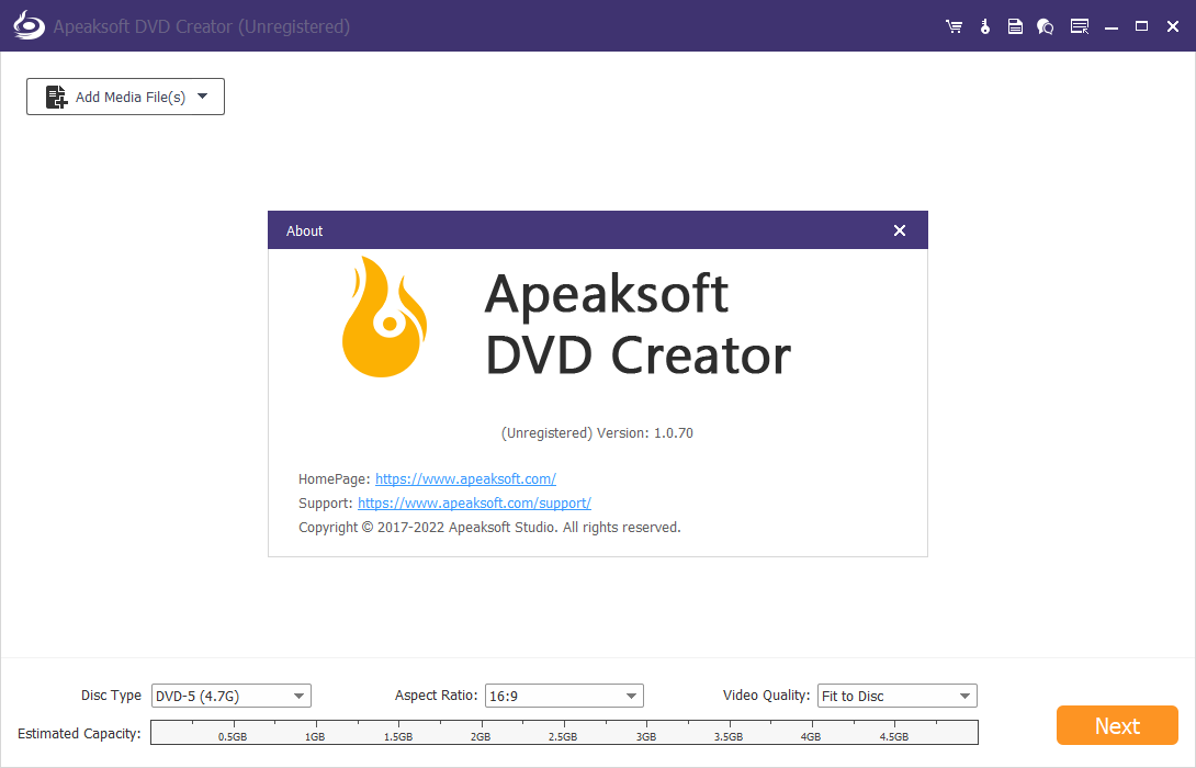 Apeaksoft DVD Creator(DVD制作软件)(1)