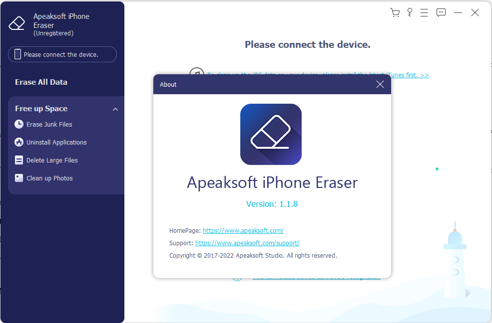 Apeaksoft iPhone Eraser(iPhone数据擦除软件)(1)