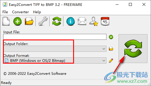 Easy2Convert TIFF to BMP(TIFF图片转BMP工具)