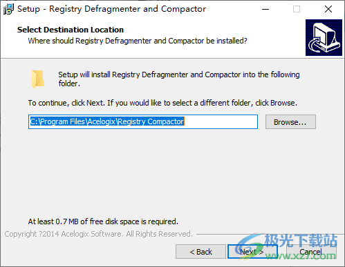 Registry Compactor(注册表压缩软件)