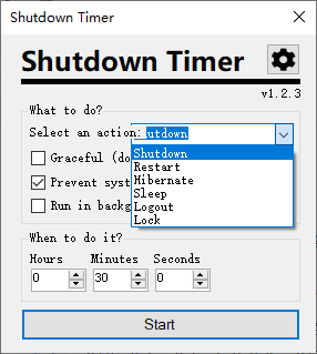 Shutdown Timer Classic定時關機工具(1)