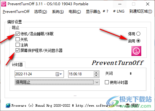 PreventTurnOff 3.31 download the new version for mac