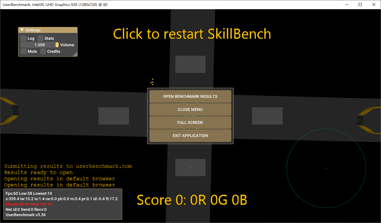 电脑性能测试UserBenchmark(1)