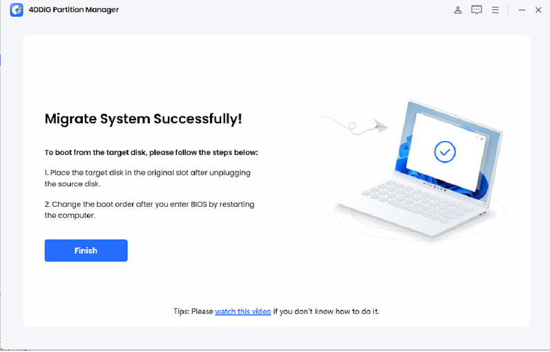 4DDiG Partition Manager(Windows系统迁移到SSD)(1)