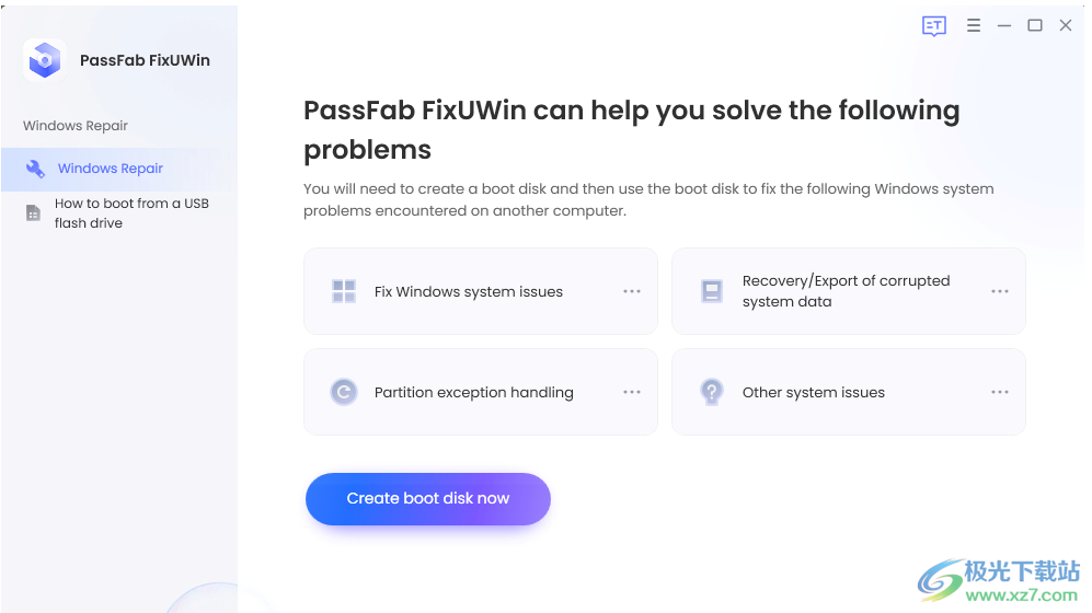 PassFab FixUWin(系统修复工具)