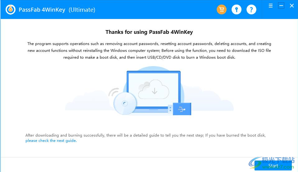 PassFab 4WinKey pro专业版(密码解除软件)