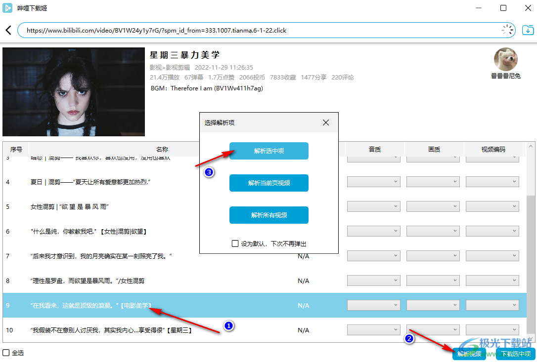 downkyi哔哩下载姬给视频去除水印的方法