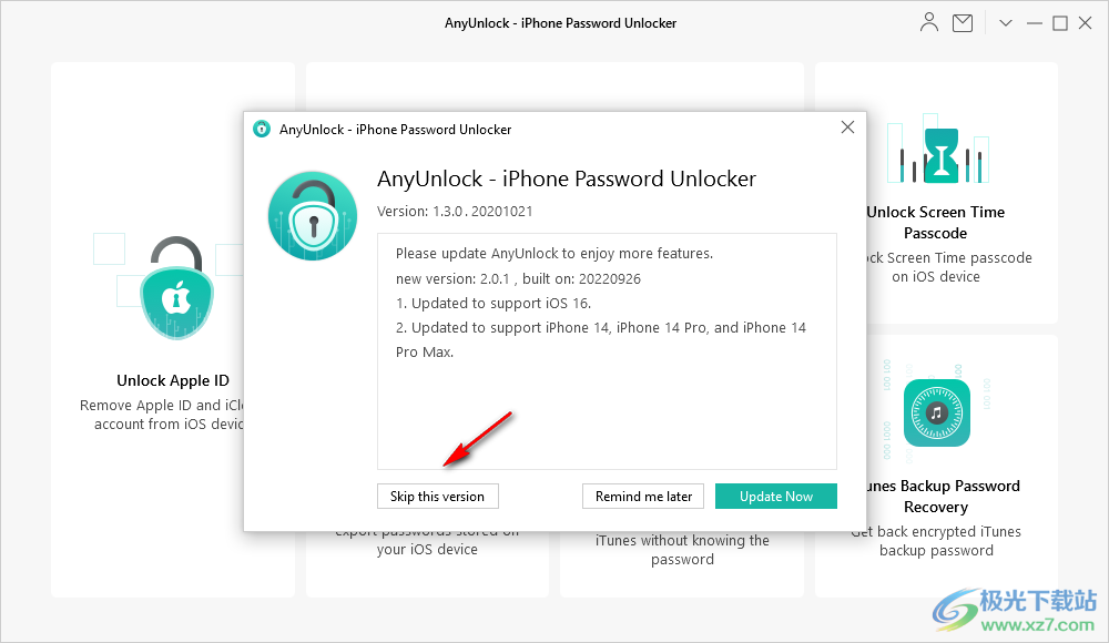 AnyUnlock破解版(苹果手机密码解锁工具)