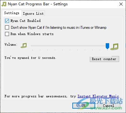Nyan Cat Progress Bar(彩虹猫进度条)