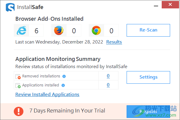 InstallSafe(浏览器加载项清理卸载软件)