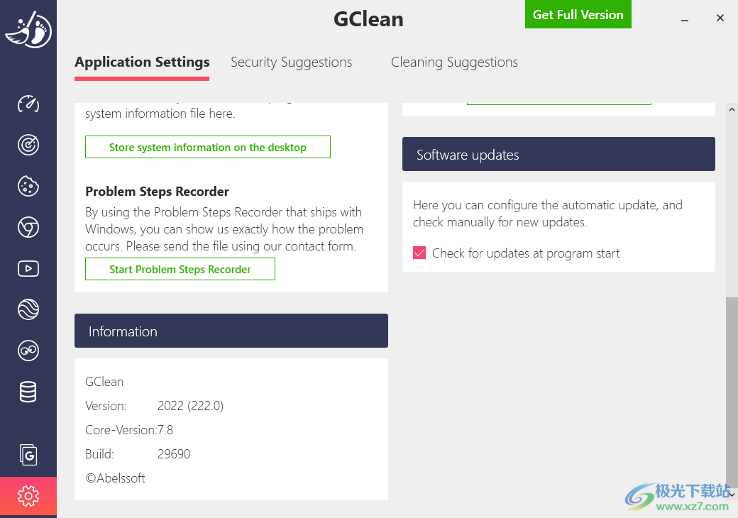 Abelssoft GClean 2022(浏览器缓存<a href=