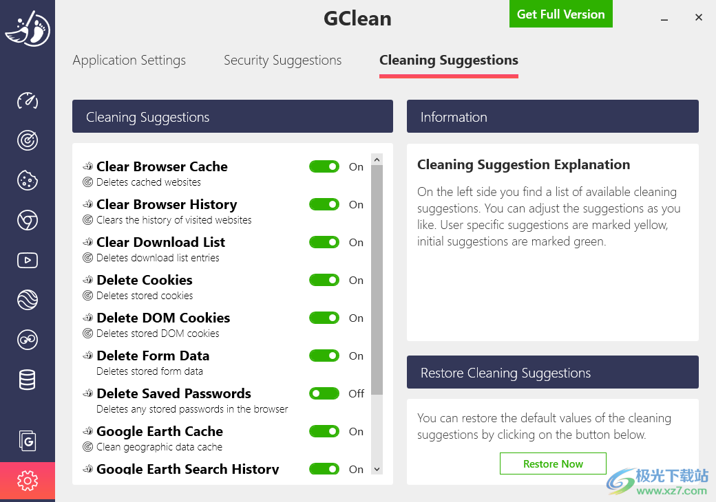 Abelssoft GClean 2022(浏览器缓存垃圾清理软件)