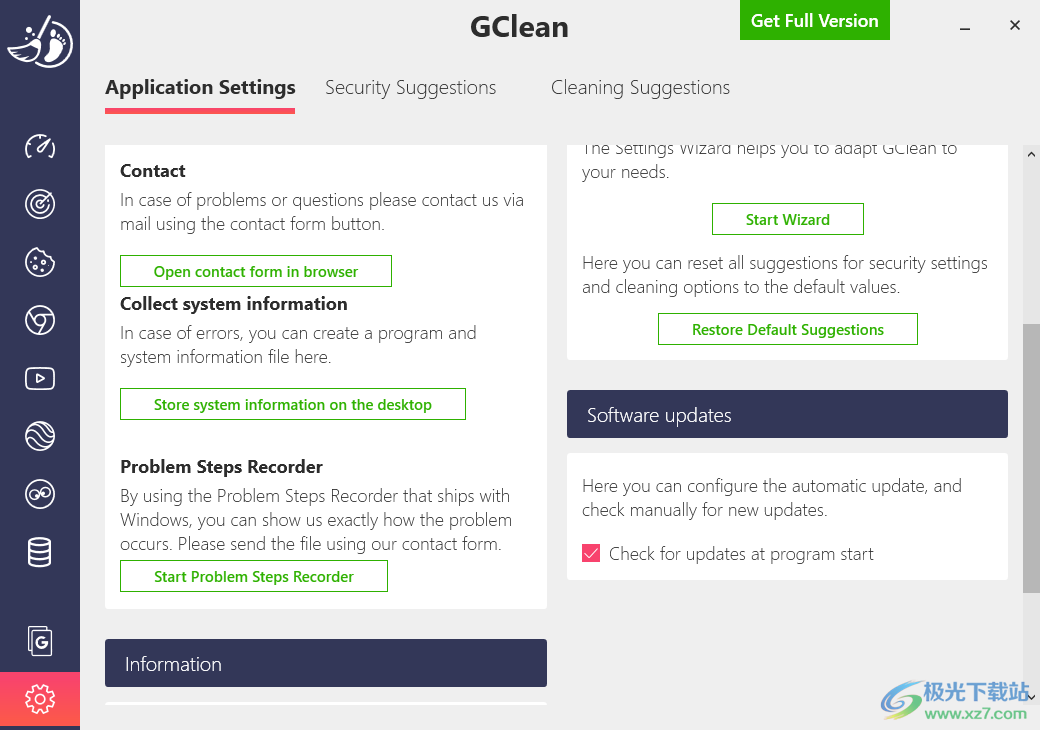 Abelssoft GClean 2022(浏览器缓存垃圾清理软件)