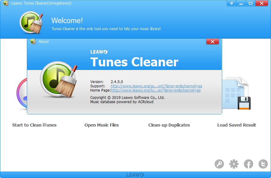 Leawo Tunes Cleaner(iTunes重复清理软件)(1)