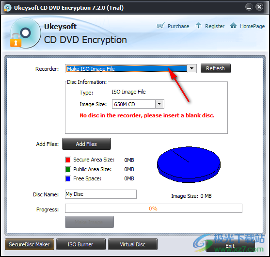 UkeySoft CD/DVD Encryption(CD/DVD刻錄加密軟件)
