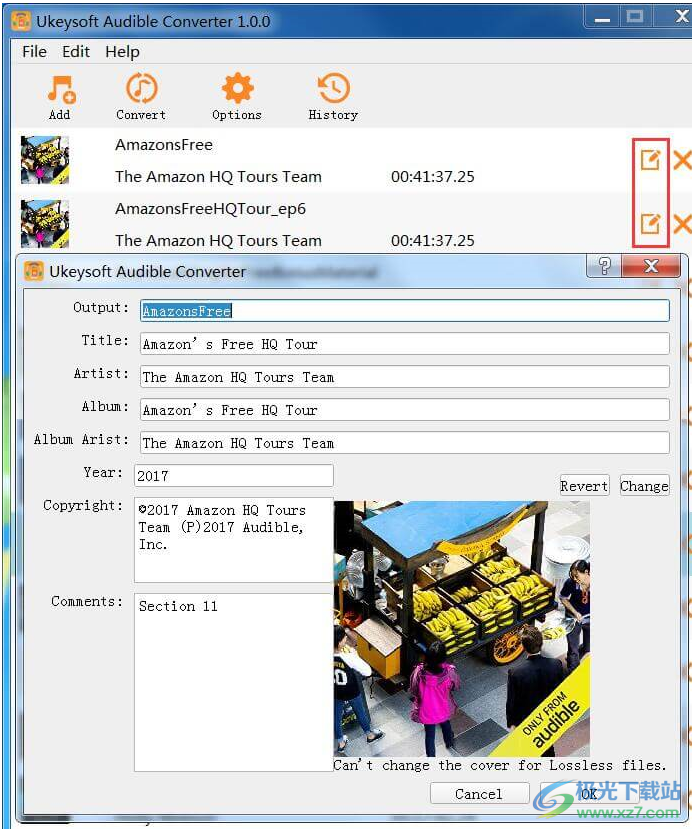 UkeySoft Audible Converter(Audible有声读物转换MP3软件)