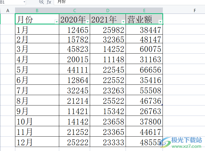 ​wps表格删除筛选三角的教程