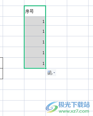 ​wps表格序号下拉全是1的解决方法