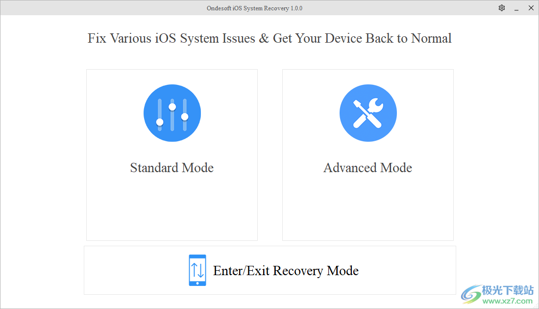 ondesoft ios system recovery破解版(ios<a href=