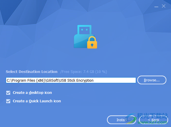 gilisoft usb encryption 11中文破解版(U盘加密)