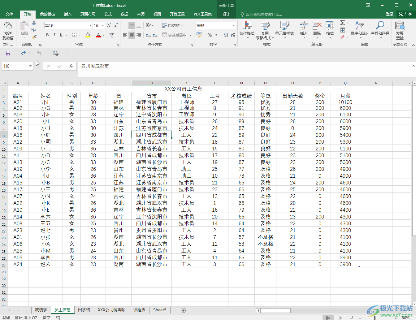 Excel表格复制工作表到另一个工作表的方法教程