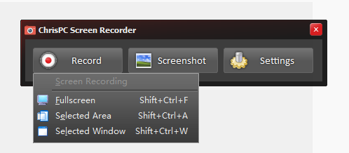 ChrisPC Screen Recorder(录屏软件)(1)