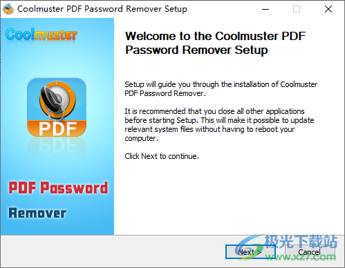 Coolmuster PDF Password Remover(pdf解密软件)