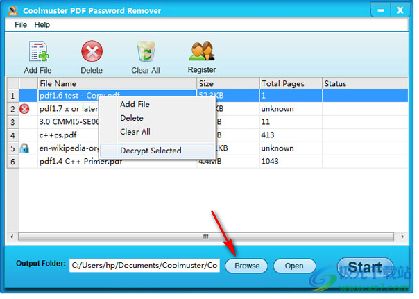 Coolmuster PDF Password Remover(pdf解密软件)