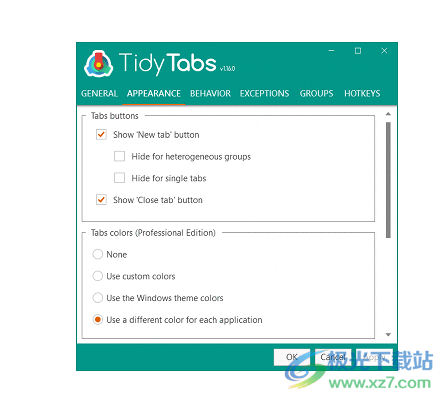 TidyTabs Pro破解版(窗口标签化工具)