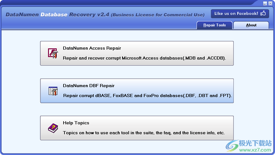 DataNumen Database Recovery破解版(数据库恢复)