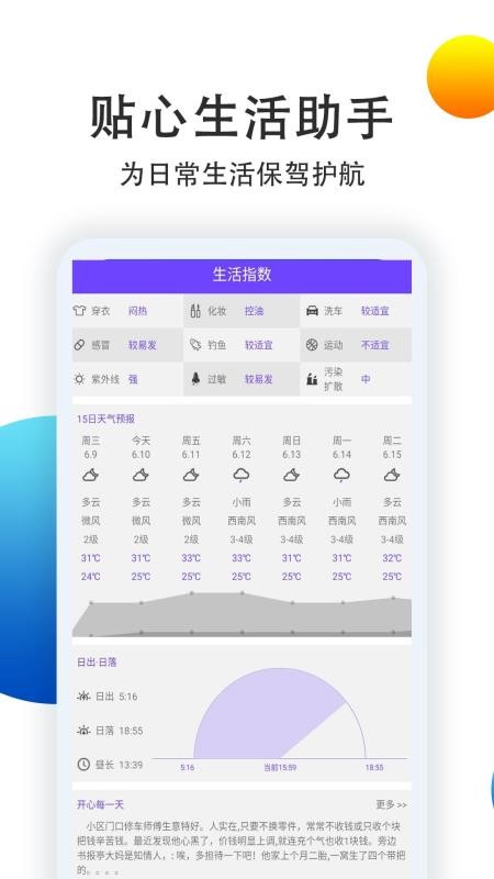 15日准点天气预报最新版(2)