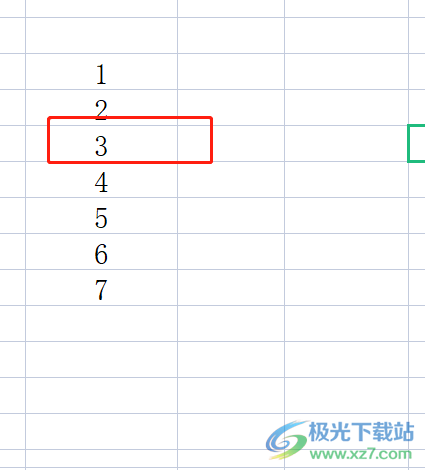 ​wps表格合并大小不一致的单元格的教程