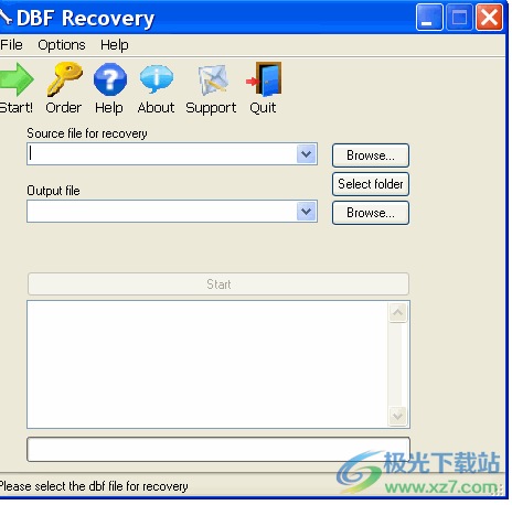DBF Recovery(DBF文件修复软件)