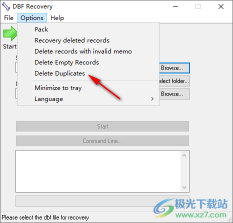 DBF Recovery(DBF文件修复软件)