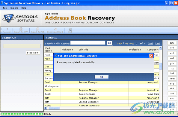 SysTools Address Book Recovery(通讯录恢复软件)
