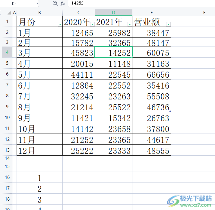 ​wps表格同时排序多列数据的教程