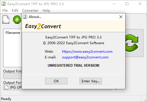 Easy2Convert TIFF to JPG PRO(TIFF转JPEG图片格式转换器)(1)