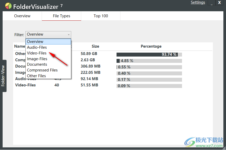 FolderVisualizer(硬盘空间分析工具)