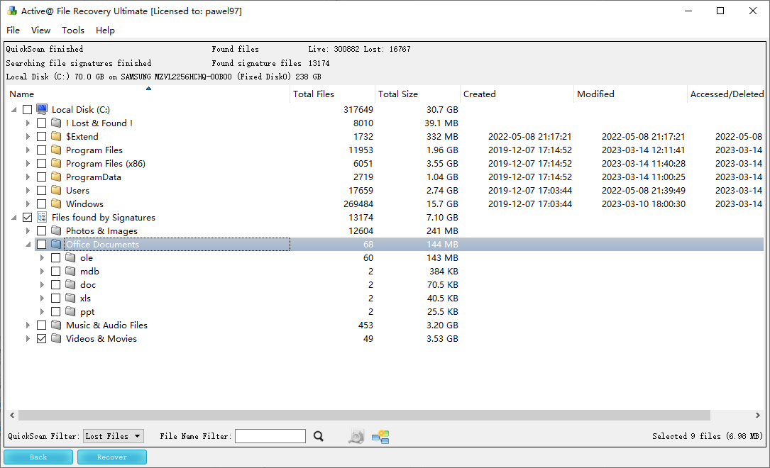 Active@ File Recovery(专业修复被误删除的文件)(1)